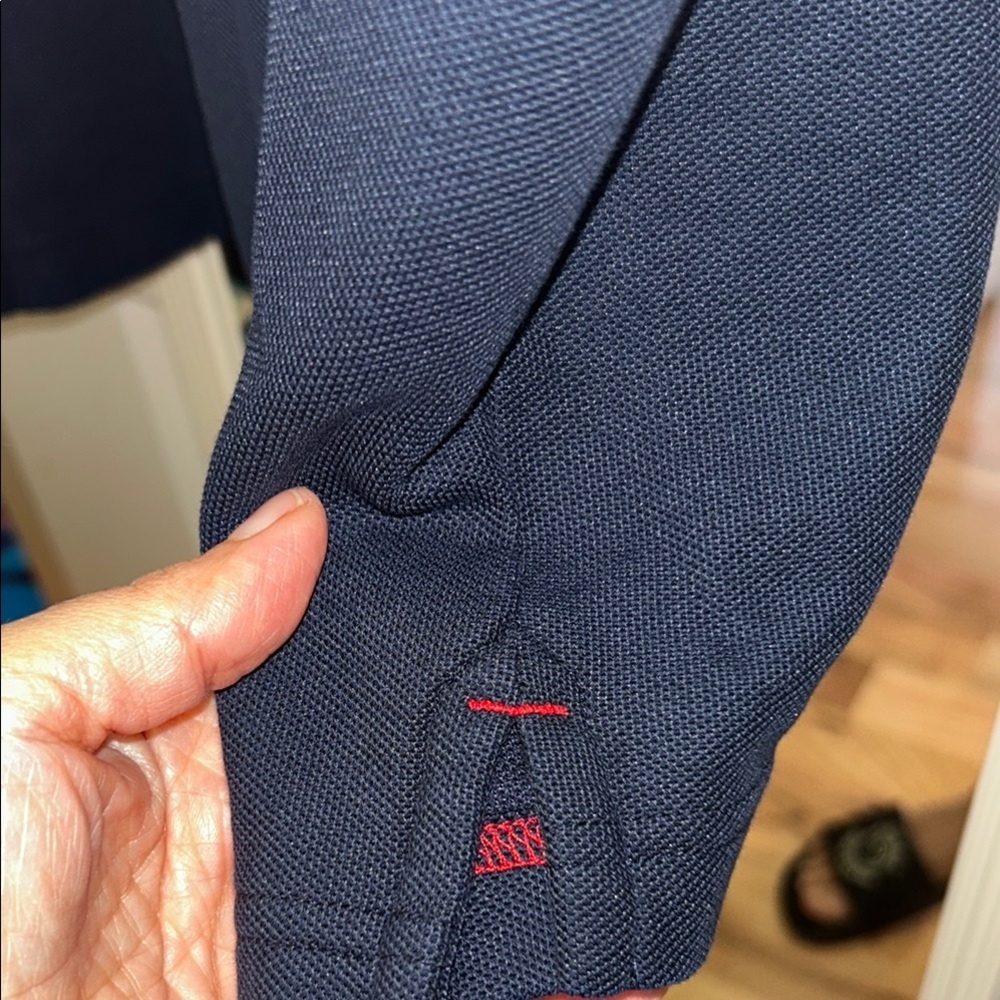 Nautica Men's Navy Polo Shirt worn once before great shape - Picture 7 of 7
